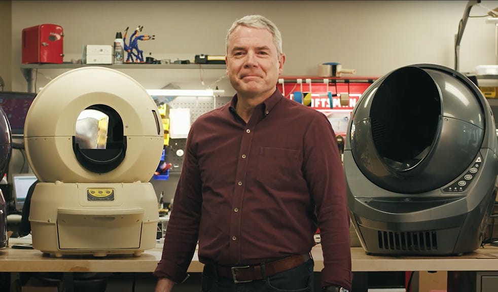 brad baxter litter robot