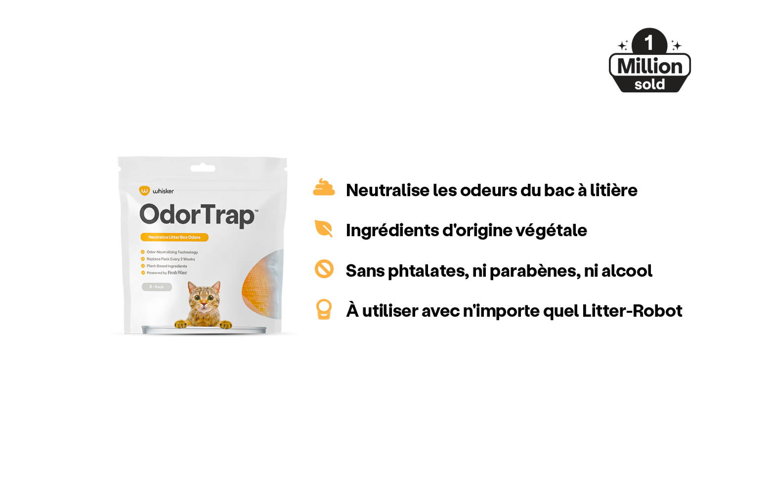 Odortrap 3-pack