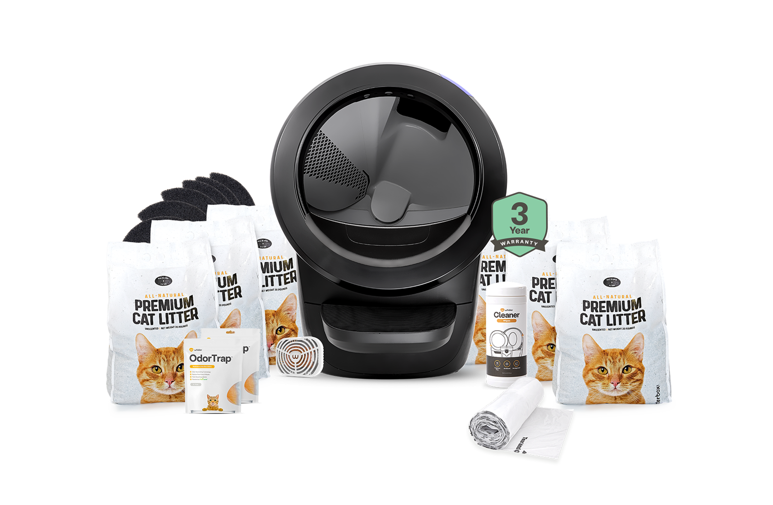 Litter-Robot 4 Fully Stocked Bundle