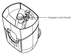 Hopper Lock Knob