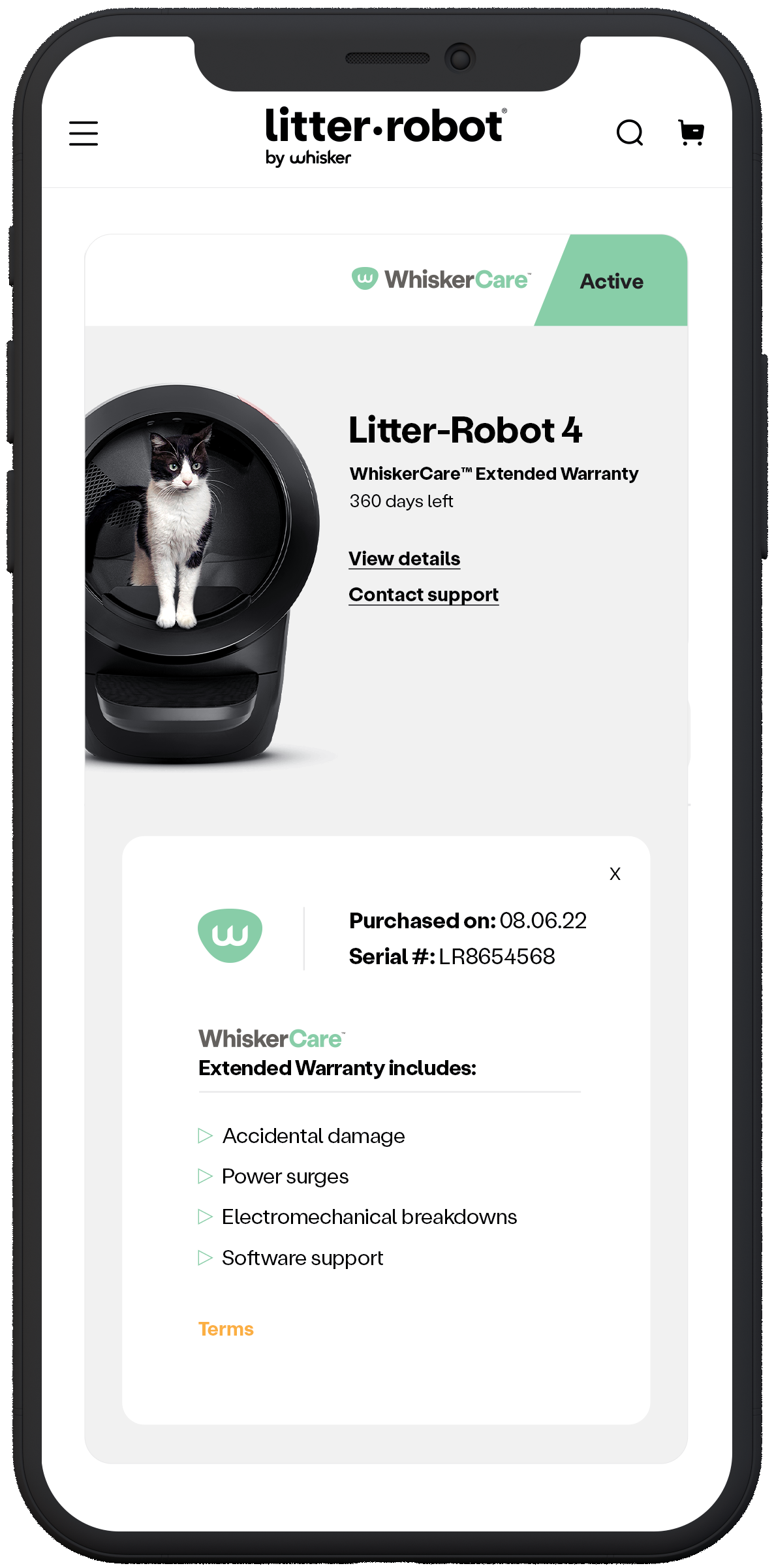 Contact hotsell litter robot