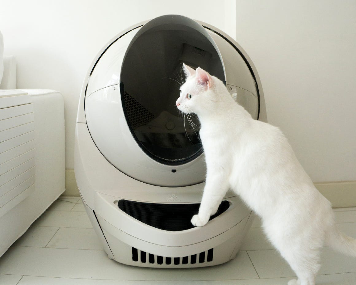 litter robot warranty check