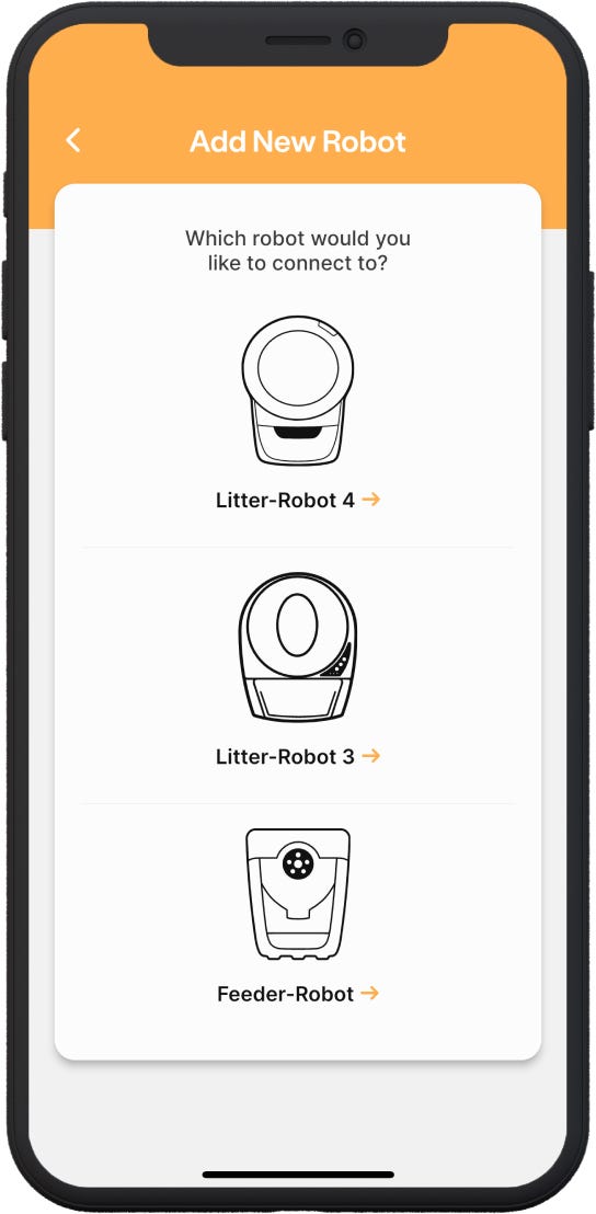 Litter robot connect outlet android