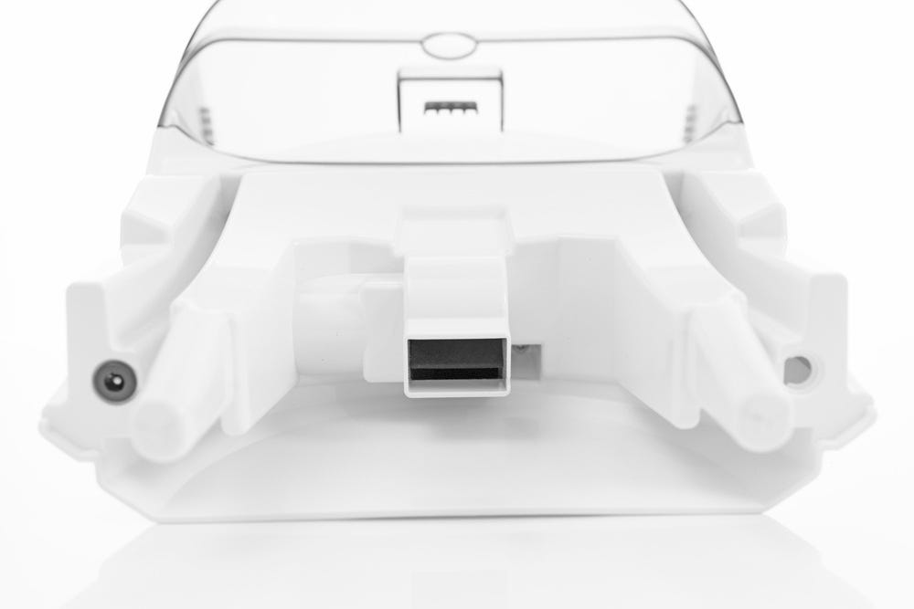 Closeup of LitterHopper chute